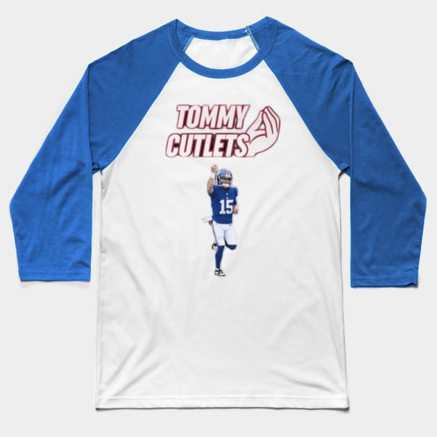 Tommy Cutlets NY Giants tee Baseball T-Shirt by That Fuzzing Rock Store